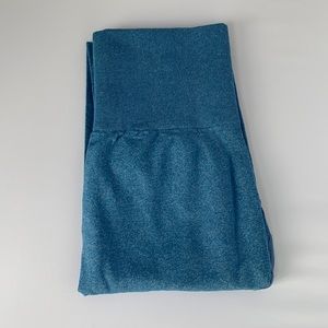 Seamless Contour Leggings Blue